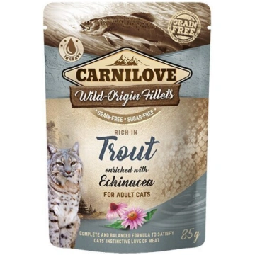 Carnilove Trout Echinacea 85g Kaķiem