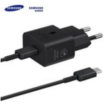 Samsung 25W Power Adapter Type-C (with cable) Blac