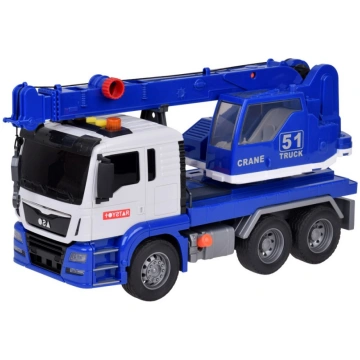 Rotaļu ceļamkrāns Toystar ZA5226, zila krās