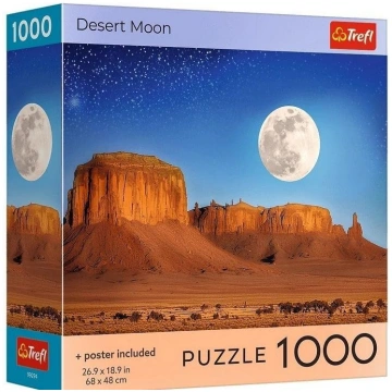 Puzle Trefl USA Collection Desert Moon, 48 cm x 68