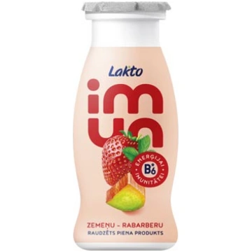 PIENA PRODUKTS RAUDZĒTS LAKTO ZEMEŅU RABARBERU BEZ