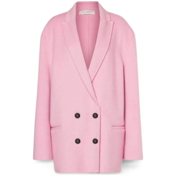Giacca oversize in lana double - 40