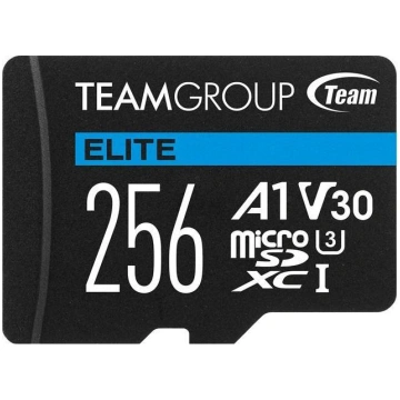 Team Group Micro-SD 256GB-XC Team Elite A1 V30 ( T