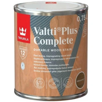 Tikkurila VALTTI PLUS COMPLETE MEDIUM NUT 0.75L | 