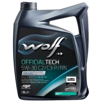 WOLF OFFICIALTECH 5W-30 C2/C3 P/RN 5L