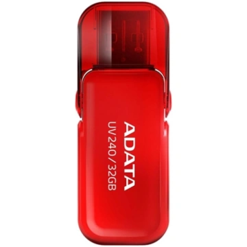 MEMORY DRIVE FLASH USB2 64GB/RED AUV240-64G-RRD AD