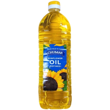 Saulespuķu eļļa rafinēta Chumak 1 l