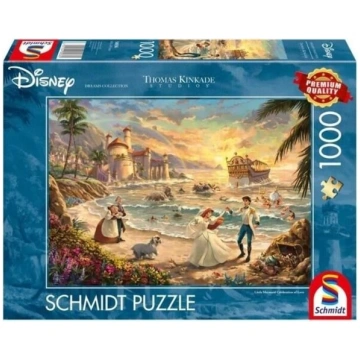 Puzzle 1000 gabali: Disney, Mazā nāriņa: Mīlestība