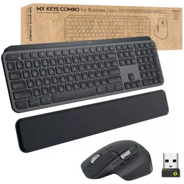 Klaviatūras un peles komplekts Logitech MX Keys Co