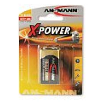 Ansmann E-Block 6F22 " X-POWER " Baterijas