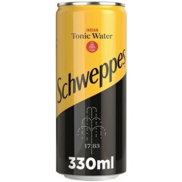 B/a gāzēts dzēriens Schweppes Tonic Water 0.33l CA