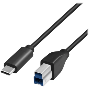 LogiLink - USB-C cable - USB Type B to USB-C - 2 m