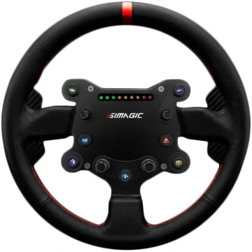 Simagic GTS Steering Wheel - Made of Leather No-Na
