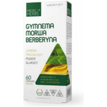 Gymnema, white mulberry and berberine 500 mg Medic