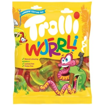 TROLLI želejkonfektes Wurrli, 100g