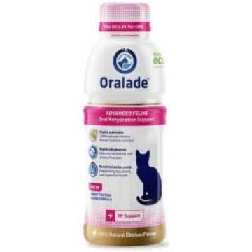 Oralade RF Support šķīdums kaķiem uzsūkšanās trauc