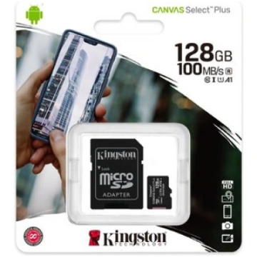 Atmiņas karte Kingston Canvas Select Plus (microSD