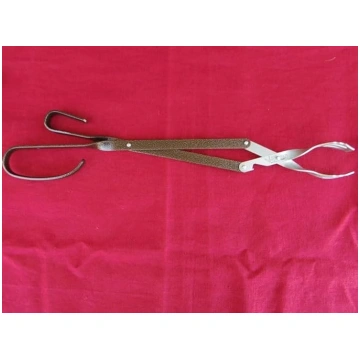 V-Tong grilēšanas knaibles 51 cm Vara kaltās grilē