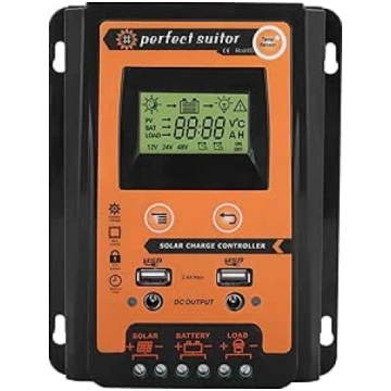 Saules lādēšanas kontrolieris, 12 V/24 V PWM un MP