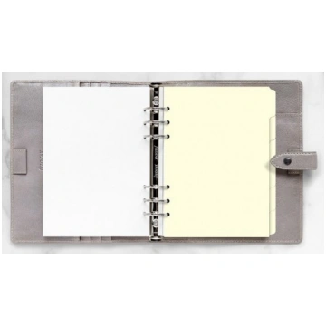 FILOFAX A5 Blank Index Cream - Timer Latvija
