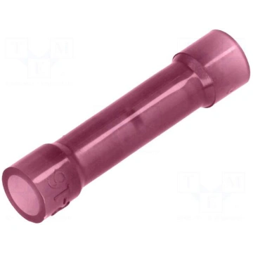 Butt splice | insulated | copper | Insulation: nyl