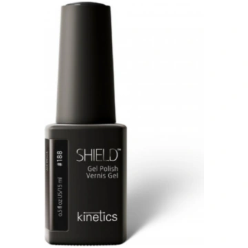 Shield Gel Polish Gēla nagu laka 15ml Jet Black #1