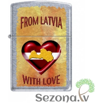 Zippo 207CI010419 From Latvia With Love šķiltavas