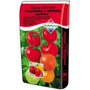 Pamatne tomātiem / paprikai - 20 l Durpeta
