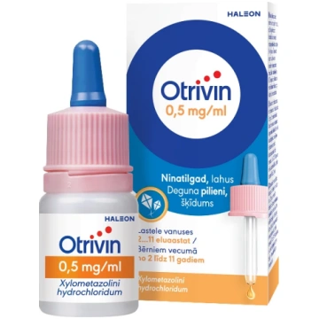 Otrivin deguna pilieni 0.05%, 10 ml
