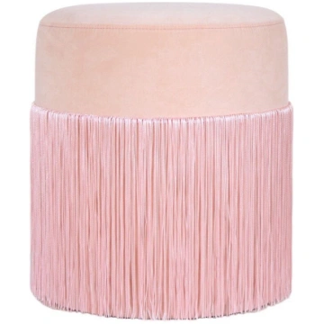 Pufs Hanah Home Merkur 209FLF1257, rozā krās., 45 
