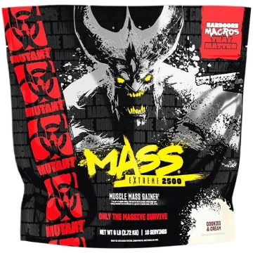 Mutant Mass Extreme 2500, cepumi un krējums - 2720
