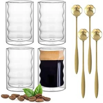 VOSSOT Latte Macchiato glāžu komplekts 4 x 350 ml 