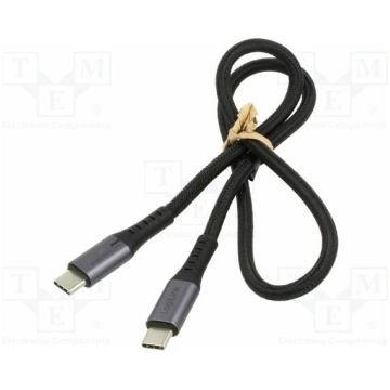 Cable; USB 3.2 Gen 2x2; USB C plug,both sides; 0.5
