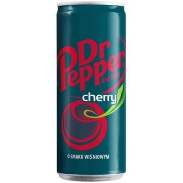 Gāzēts dzēriens DR. PEPPER Cherry, bundžā, 0.33l (