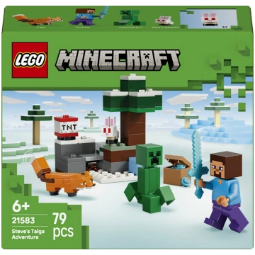 LEGO® Minecraft® Styvo nuotykis taigoje Dovana 215