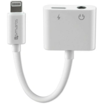 4smarts Lightning Audio Cable Charger Splitter - L
