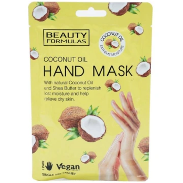 Beauty Formulas roku cimdiņu maska ar kokosriekstu