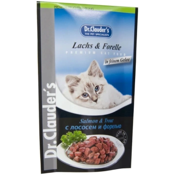 Dr.Clauder´s Lasis&Forele Konservi Kaķiem 100g, Dr