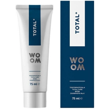 Kompleksā balinošā zobu pasta Woom Total +, 75 ml