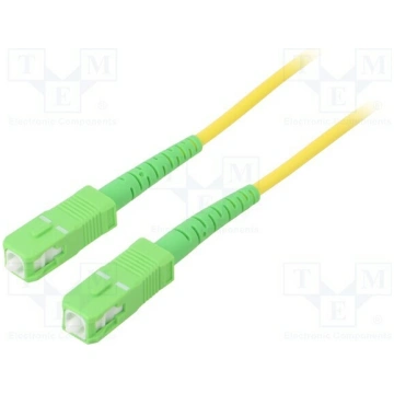 Fiber patch cord; OS2; SC/APC,both sides; 3m; 9/12