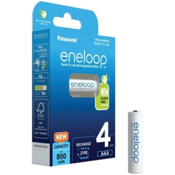 Panasonic Eneloop Batteries AAA 800mAh rechargeabl
