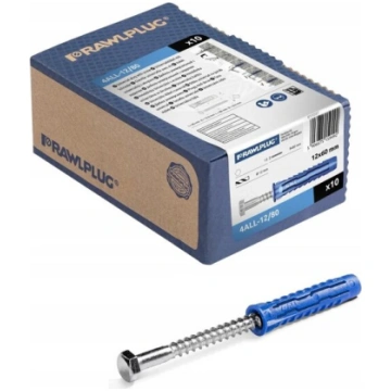 Rawlplug 4visi universālie spraudņi ar skrūvēm 12x
