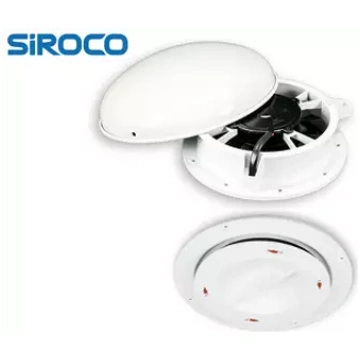 Jumta ventilators 24V balts A2003 700m³/h SIROCO
