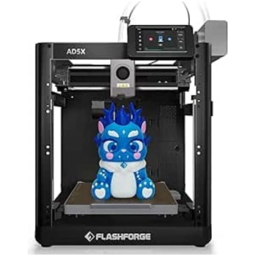 FLASHFORGE AD5X 3D printeris, vieds daudzkrāsu 3D 