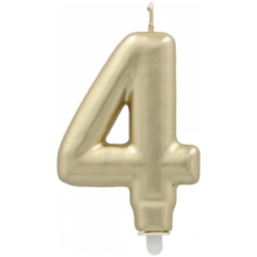 SVECE-CIPARS ""4"", 7CM, ZELTA 0.033kg/iepak., Pap