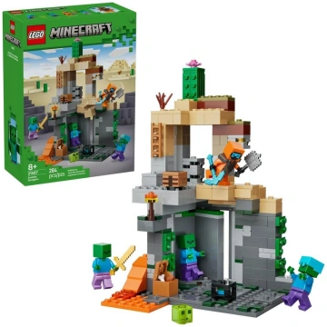 Lego MINECRAFT 21587 Zombie Dungeon, 284, 4, 8+ ga
