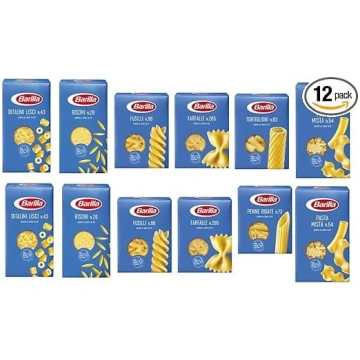 Pasta Barilla Italian Test Pack (12 x 500 g) 7 vei