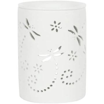 Jones Home and Gift Eļļas deglis Dragonfly - balts