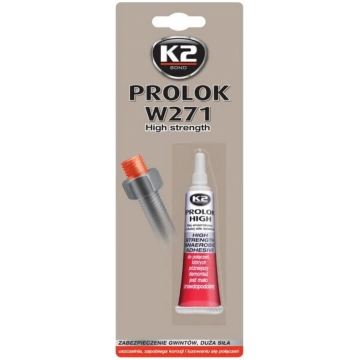 Lielas stiprības anaerobā līme K2 Prolok, 6 ml