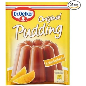 Dr. Oetker oriģinālais šokolādes pudiņš: garšīgs d